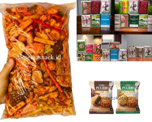Indonesian Traditional Snacks 👀✨ cover photo collage