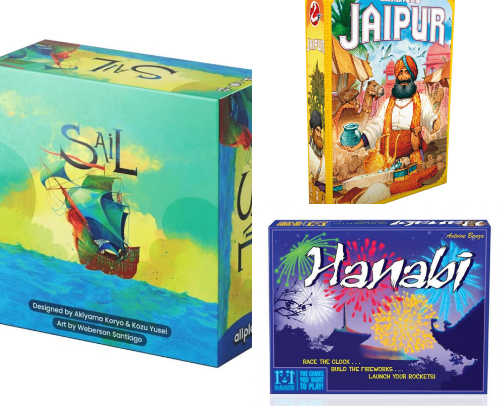 Board Games for Two cover photo collage