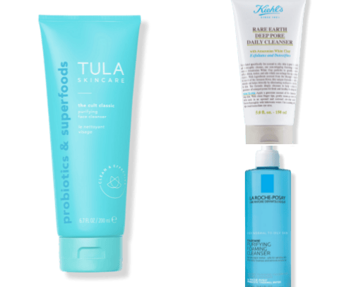 Skincare Items cover photo collage
