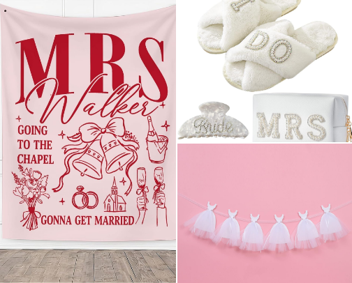 Bachelorette must haves! cover photo collage