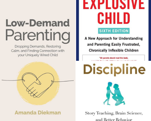 TRUE gentle parenting books (not permissive parenting) to help heal your inner child and stop generational trauma in its tracks to give your child the best shot at being emotionally intelligent, a secure attachment and overall happiness. cover photo collage