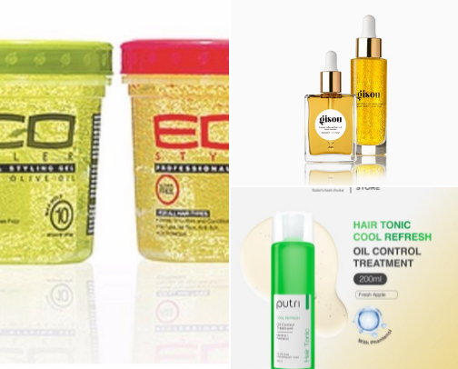 Hair products to keep your throne shines 💖 cover photo collage
