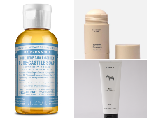 Body care cover photo collage