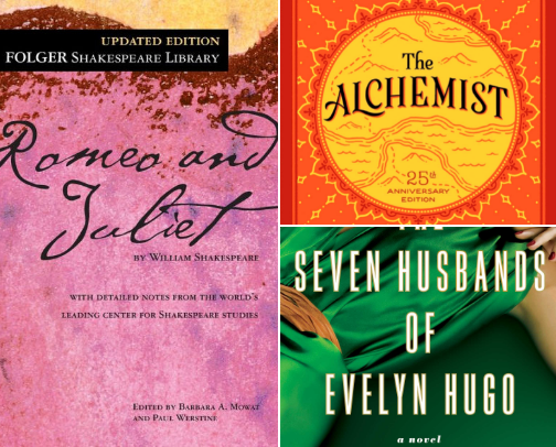 My favorite book recs cover photo collage