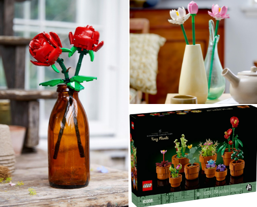 LEGO PLANTS & FLOWERS 🪴 cover photo collage