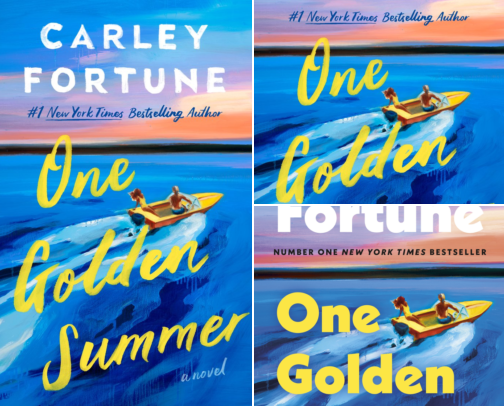Read Online - One Golden Summer uplifting beach read for romantics cover photo collage
