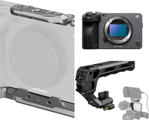 Sony FX3/FX30 Handheld Rig cover photo collage
