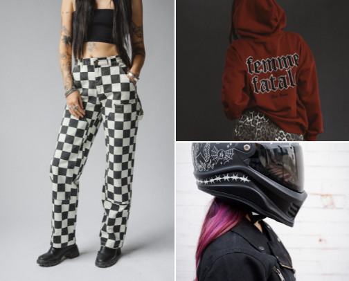 Motorcycle mommy : for Women who ride cover photo collage