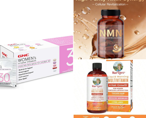 Vitamins cover photo collage