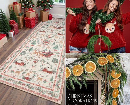 Santa baby: Holiday Decor cover photo collage