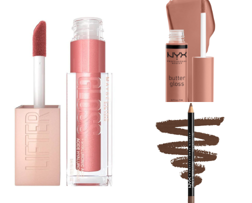 Lip products🫦 cover photo collage