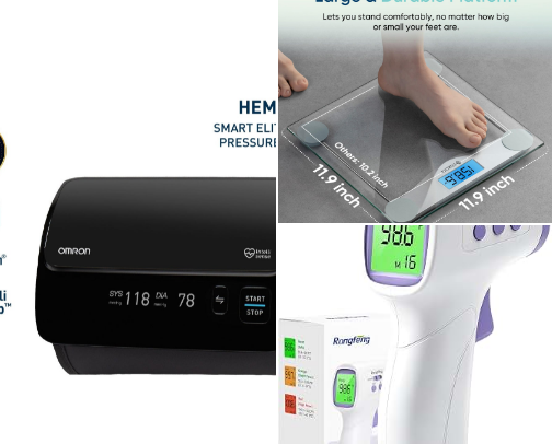 HOME HEALTH MONITORING cover photo collage