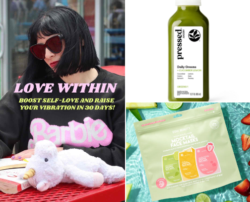 Refresh and reset your life for a happier healthier you! cover photo collage