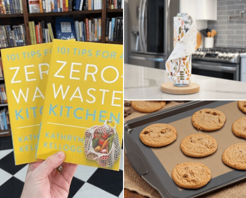 Sustainable Kitchen Essentials cover photo collage