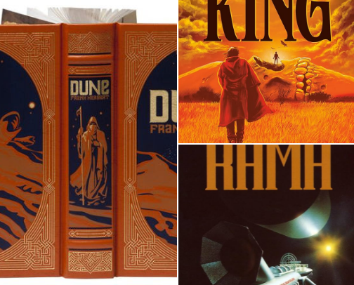 Must reads for sci-fi fans. cover photo collage