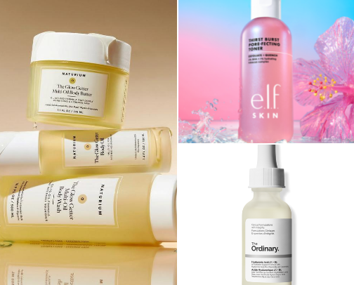 My favorite beauty recs cover photo collage