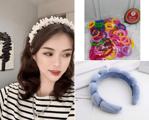 Aksesoris Rambut cover photo collage