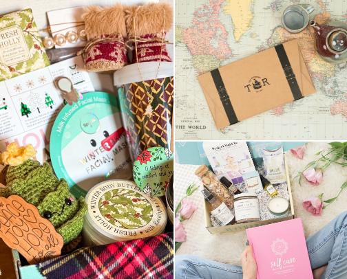 Monthly Subscription Boxes to Lift a Grieving Heart cover photo collage