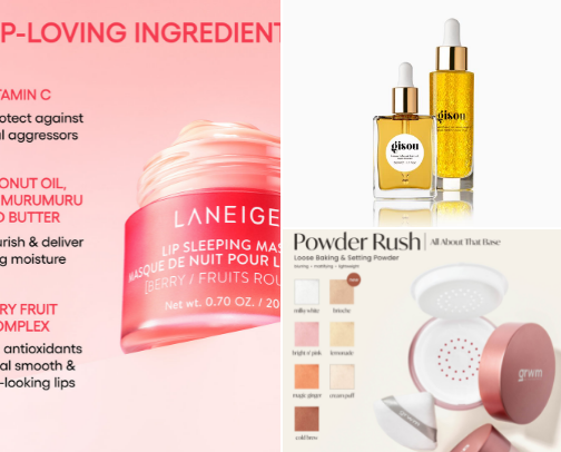 beauty products that is worth to buy!! cover photo collage