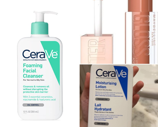 Beauty face cover photo collage