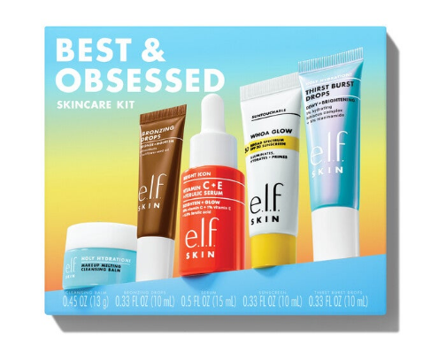 Skin care (only Elf products) cover photo collage