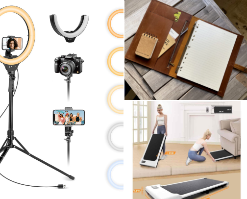 essentials for a home office cover photo collage