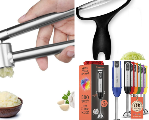 My favorite kitchen gadgets cover photo collage