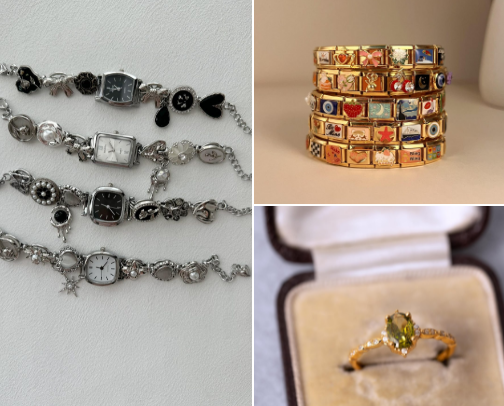 A curated jewelry list of things I've bought form Etsy cover photo collage