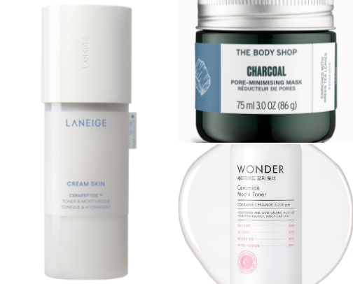 Skincare recommendations!! cover photo collage