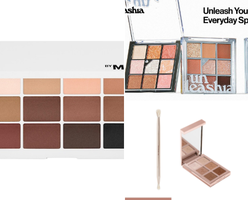 Favorite eyeshadow palettes cover photo collage