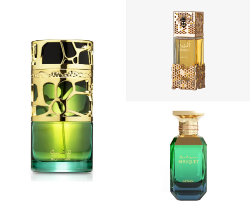 My favourite perfume recs cover photo collage