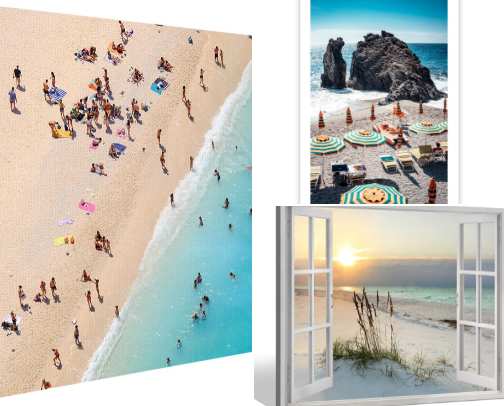 Read Free - Beaches: Sun-drenched aerial beach scenes that turn global coastlines into pure escapist eye candy. wall art edit cover photo collage