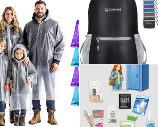ON-THE-GO ESSENTIALS & ACCESSORIES cover photo collage