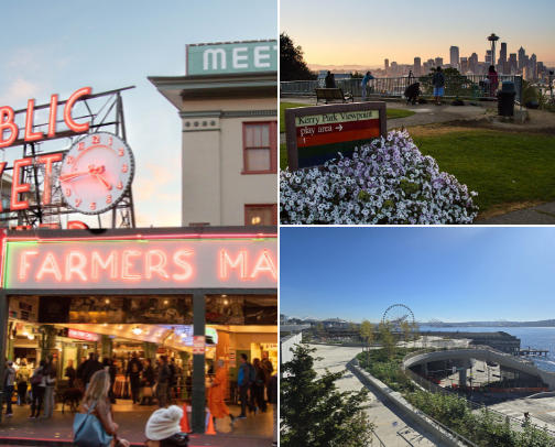Places in Seattle that are worth checking out cover photo collage