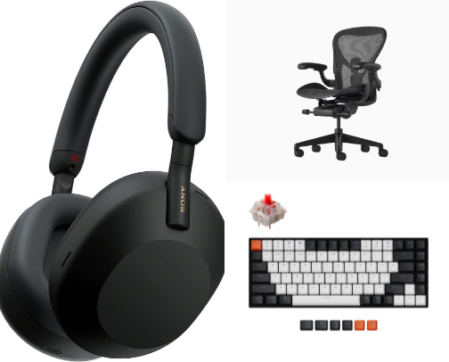 Work From Home Essentials – Best Home Office Setup cover photo collage