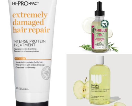 Best Budget Hair Growth Products for Thinning or Damaged Hair cover photo collage
