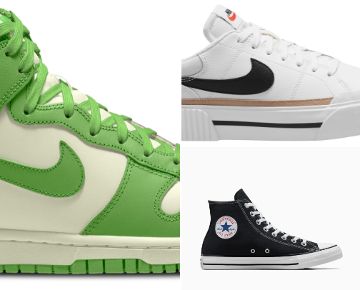 Sneakers-Love Trend. cover photo collage