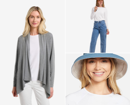 My Solbari Shelf is all about chic protection every day cover photo collage