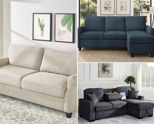 Best Budget-Friendly Sofas Worth Buying cover photo collage