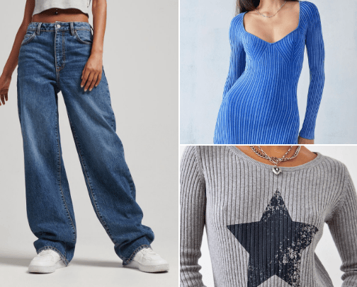 Clothes cover photo collage