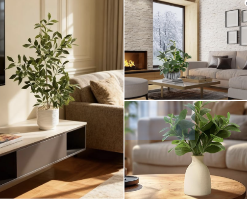 Beautiful Faux Plants That Make Your Home Feel Alive cover photo collage