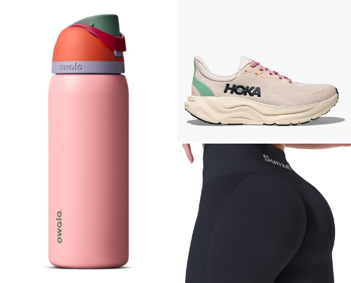 Hot girl walk cover photo collage