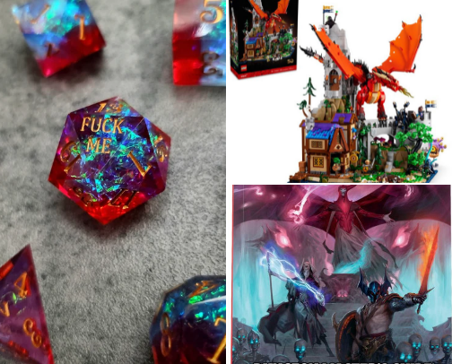 Loot the Room: D&D Must-Haves cover photo collage