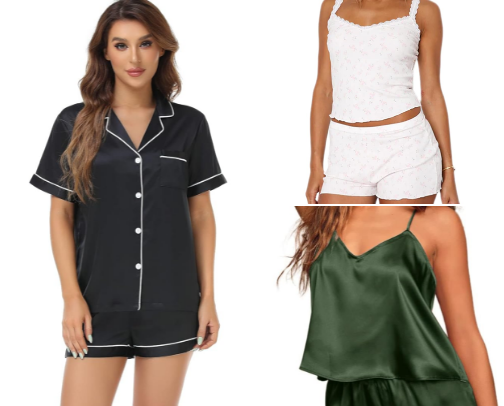 Sleepwear Style 🛌💤 cover photo collage