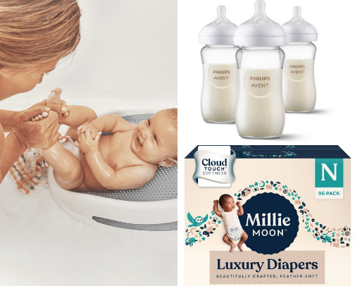 Newborn Baby Essentials, Baby Registry Ideas cover photo collage