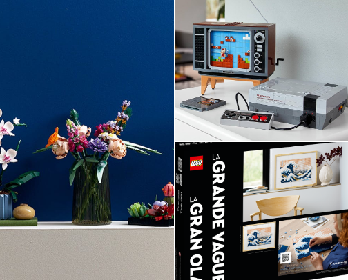 Lego’s That Effortlessly Fit Into Interiors cover photo collage