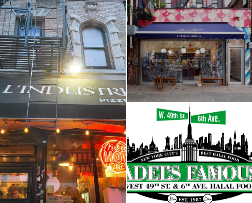 NYC food cover photo collage