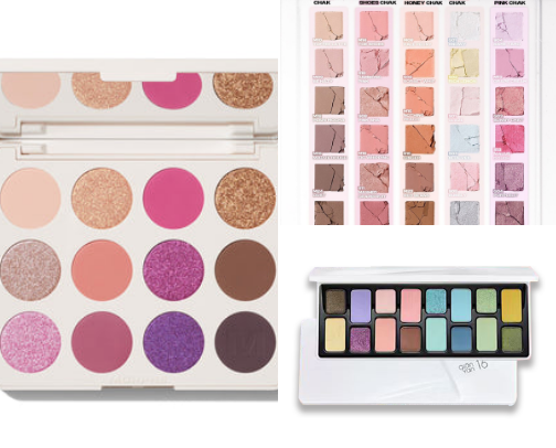 The ULTIMATE Pastel Eyeshadow Palette Collection cover photo collage