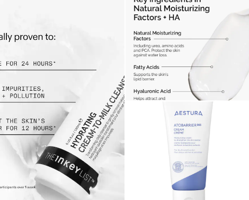 Skincare for Dryskin cover photo collage