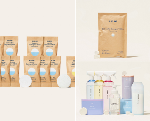 Non-toxic cleaning cover photo collage